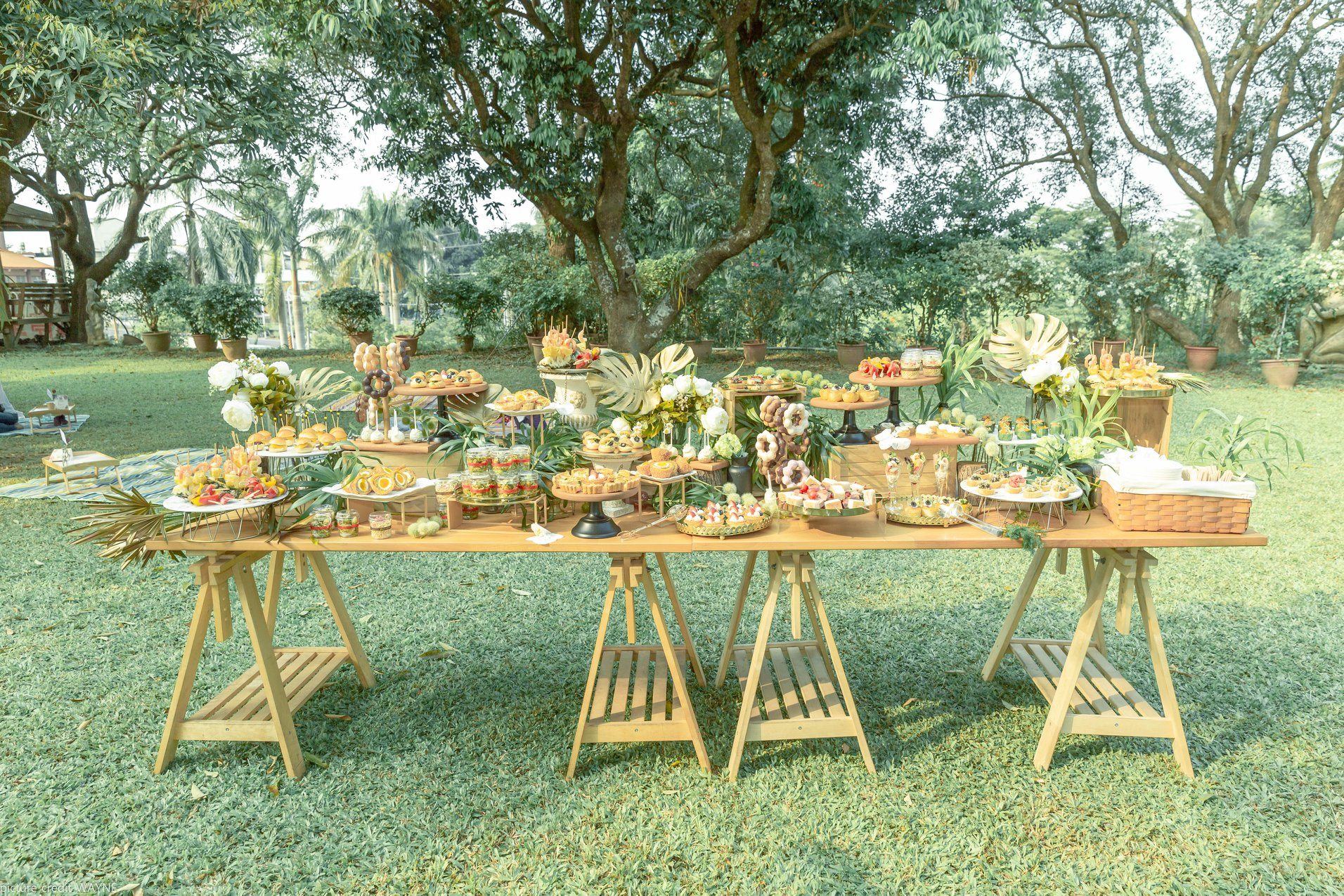 林家花園野餐婚禮派對